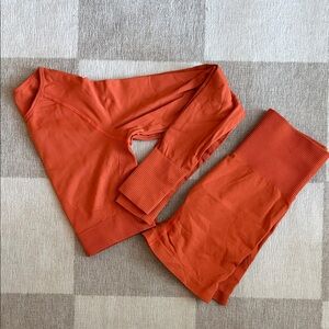 Orange Activewear Set